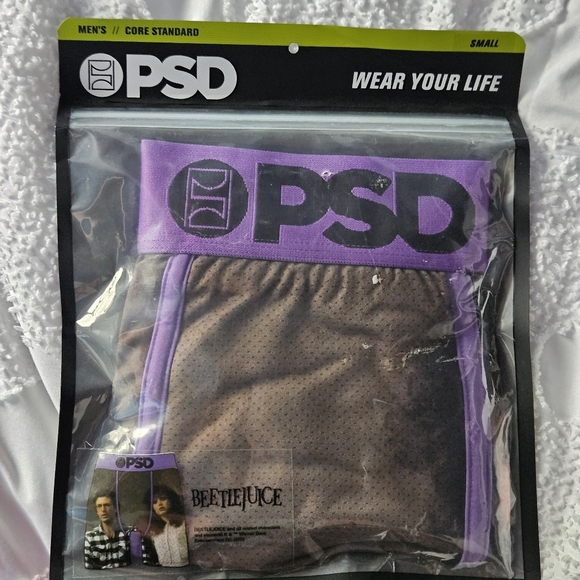 PSD Beetlejuice 'You're Dead' Men's Small Boxer Brief NWT - Picture 2 of 6